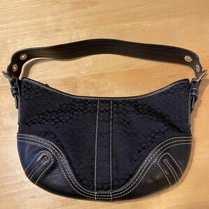 COACH Black Hobo Shoulder/Hand Bag